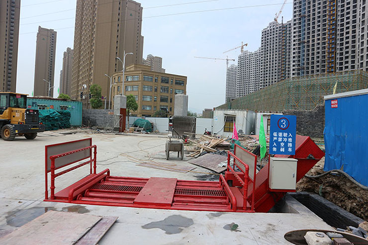 坑基式洗輪機 江蘇邗建-南京浦口項目。