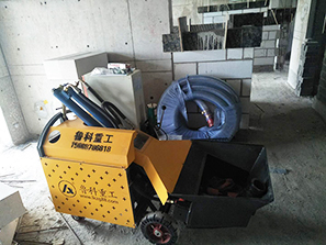 3月19日二次結(jié)構(gòu)泵合作上海建工湖悅天境花園項目