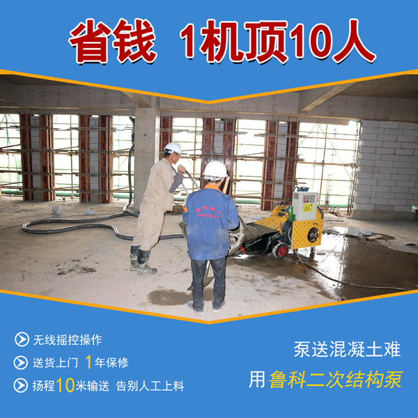 新型二次構(gòu)造柱專(zhuān)用泵