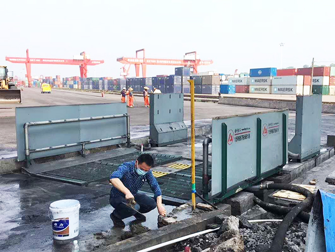 重型洗輪機(jī)合作中國自由貿(mào)易試驗區(qū)-瀘州港電廠項目