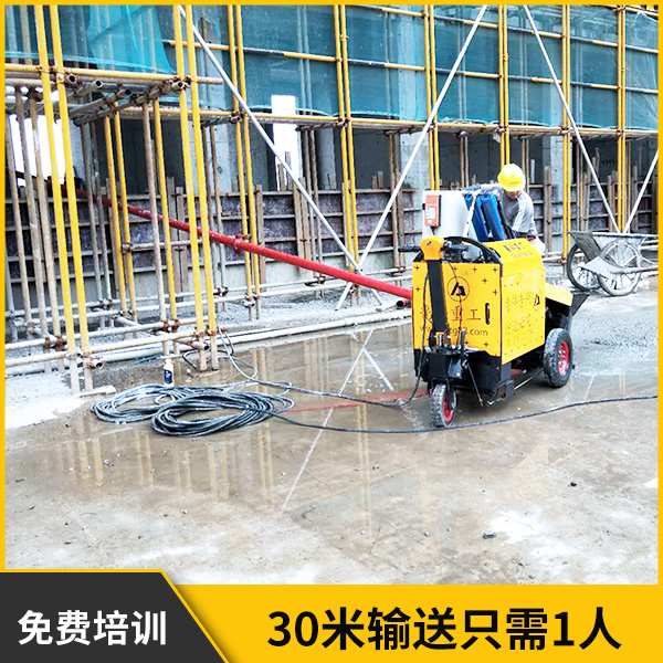 二次構(gòu)造混凝土小型泵機